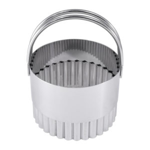 FLUTED BISCUIT CUTTER S/S 2.33"