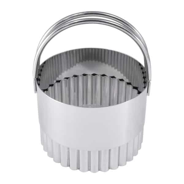 FLUTED BISCUIT CUTTER S/S 2.33"