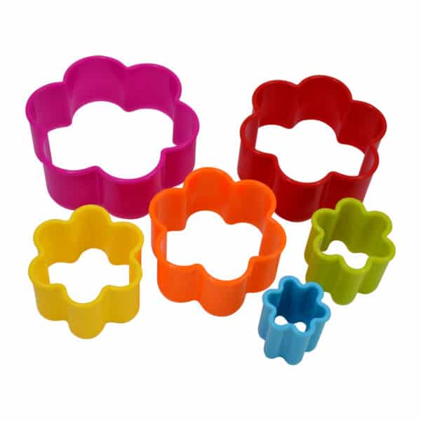 SCALLOP BISCUIT CUTTER 6 PC SET