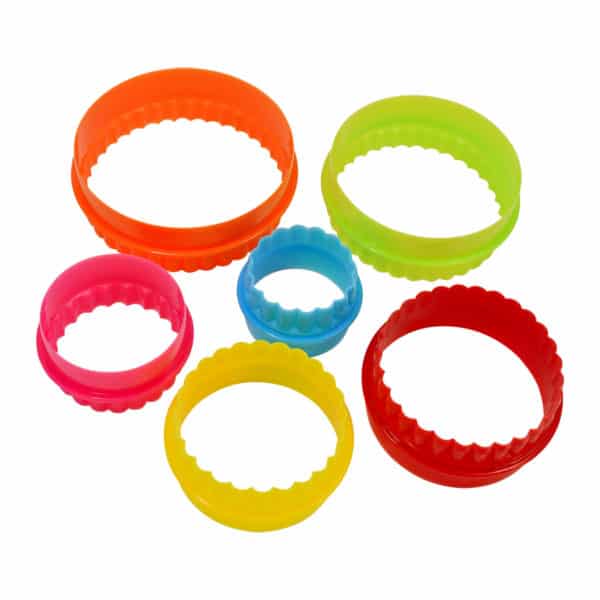 ROUND BISCUIT CUTTER 6 PC SET