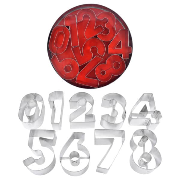 NUMBERS 9 PC SET
