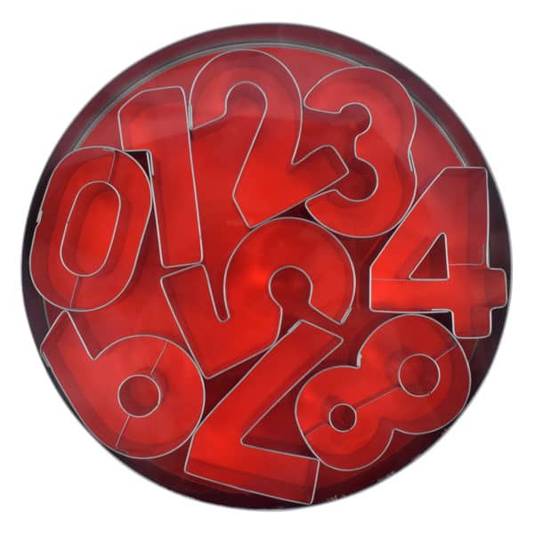 NUMBERS 9 PC SET
