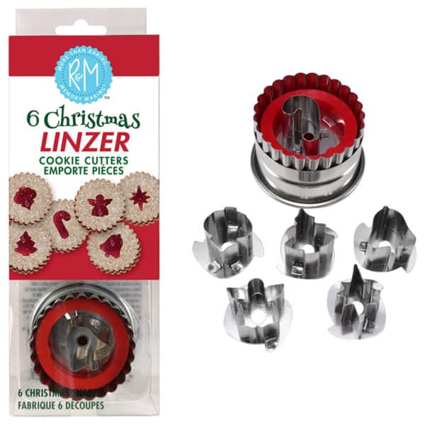 CHRISTMAS LINZER 6 PC SET