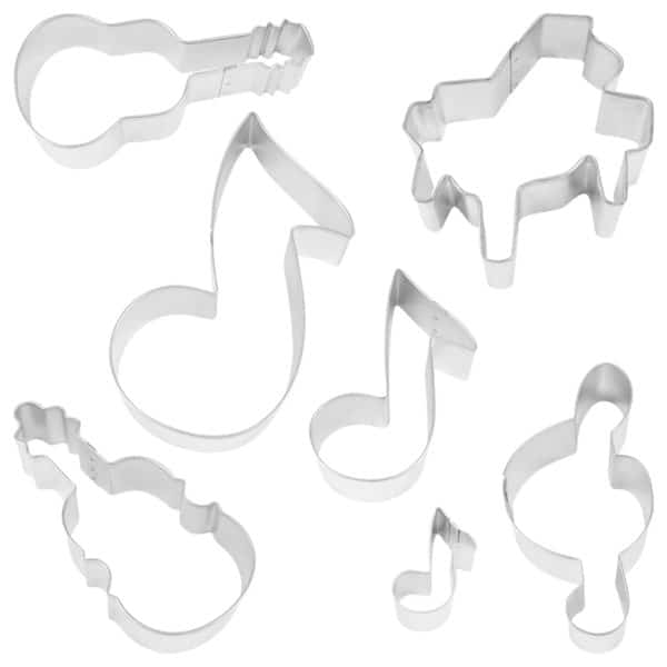 musical cookie cutter set