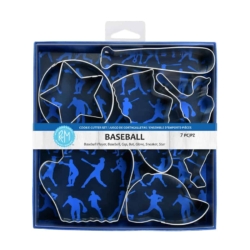 Baseball Cookie Cutters 7 PC Set