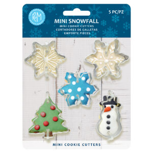 Mini Snowfall Cookie Cutters 5 PC Set