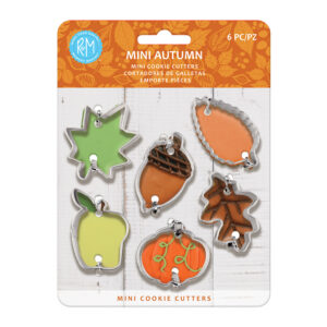 Mini Leaf Cookie Cutters 6 PC Set