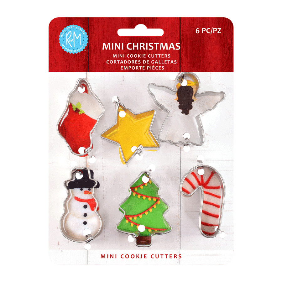 2 Mini Ornament Metal Cookie Cutter