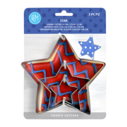 Star Cutters 3 PC Nested Set