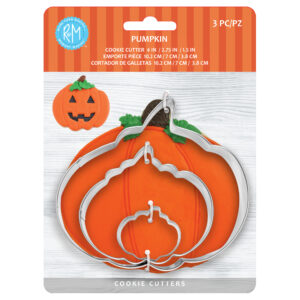 Pumpkin Cookie Cutter 3 PC Nested Set