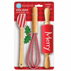 Holiday 3PC Mini Baking Set