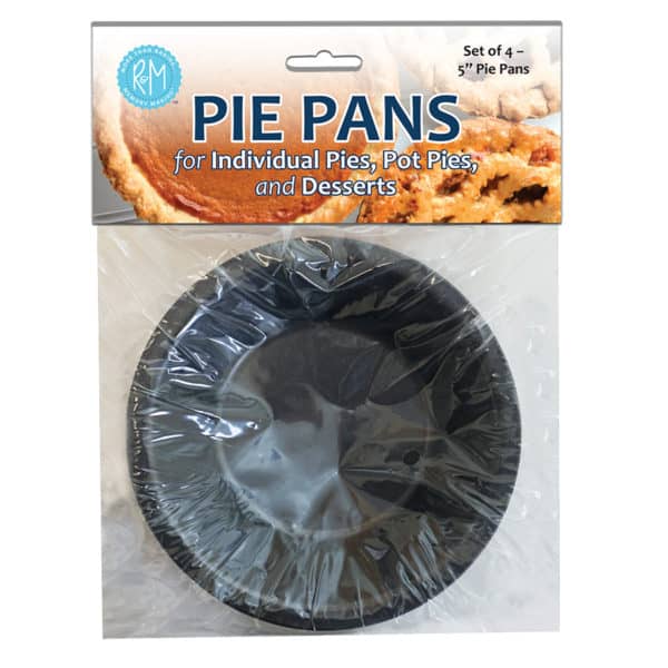 PIE PANS 5" NONSTICK S/4