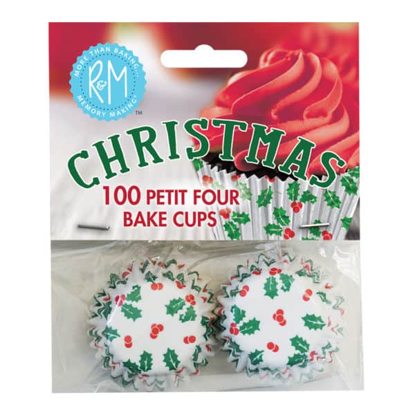 petit christmas cupcake liner bake cups