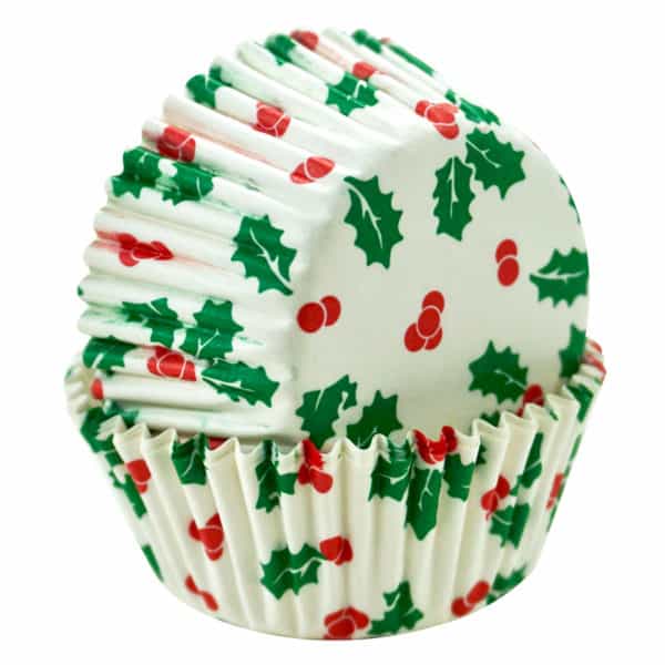 mini christmas cupcake liner