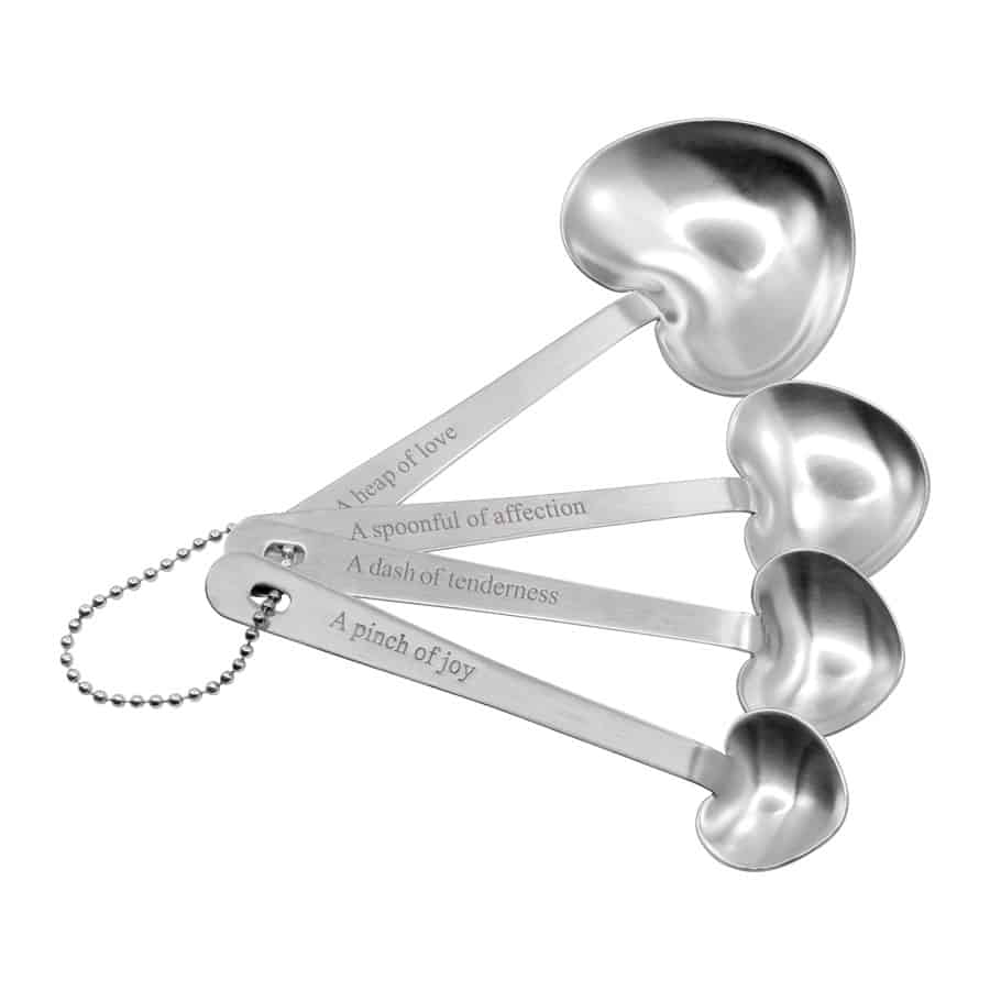 Measuring Spoon Set Hearts - R&M International