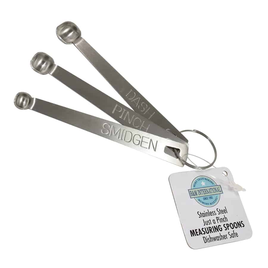 Just a Pinch Measuring Spoons S/S Set - R&M International