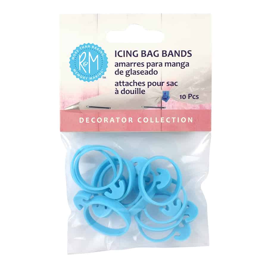 Icing Bag Bands Set /10 R&M International