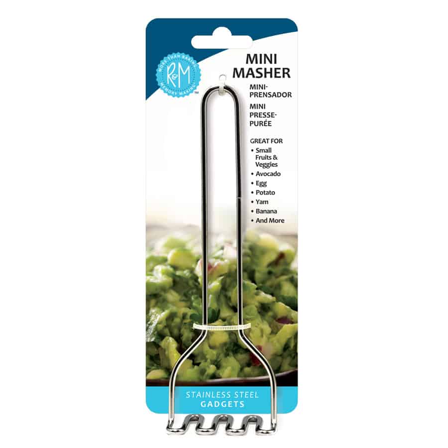 R&M 6 Mini Stainless Steel Potato Masher – Simple Tidings & Kitchen