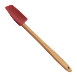 MINI SPOON/SPATULA SILICONE RED