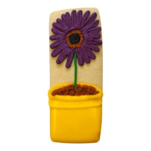 flower cookie stick