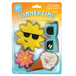 Summertime Cookie Cutter Set (4pc S/S Set)