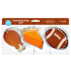 Thanksgiving Day 3 PC Cookie Cutter Set
