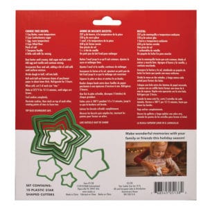 CHRISTMAS COOKIE TREE 10 PC SET