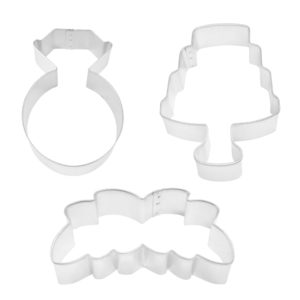 Wedding 3 PC Cookie Cutter Set - Image 2