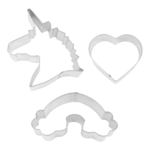 Unicorn 3 PC Cookie Cutter Set - Image 2