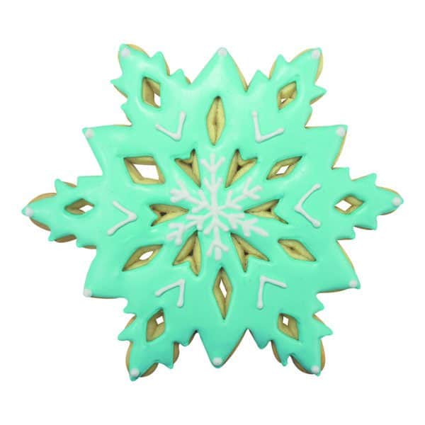 snowflake cookie