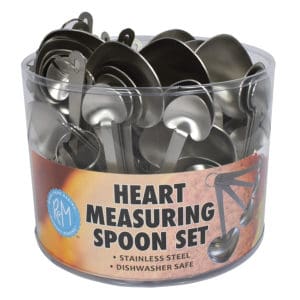 MEASURING SPOON SET HEARTS
