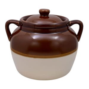 ceramic bean pot