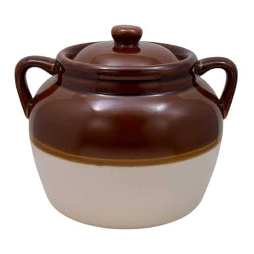 Ceramic Bean Pot Cooks Beans, Soups and Stews R&M International