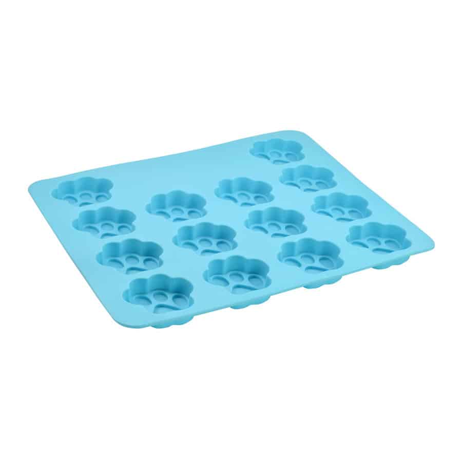 Paw Print Pet Treat Silicone Mold - R&M International