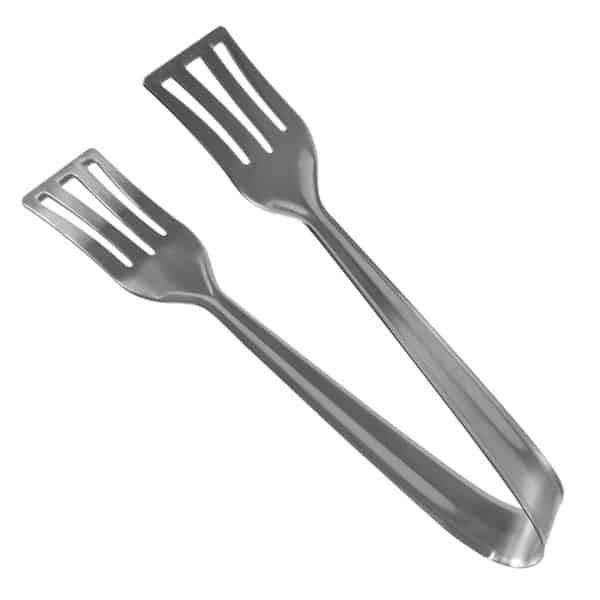 MINI SERVING TONGS S/S