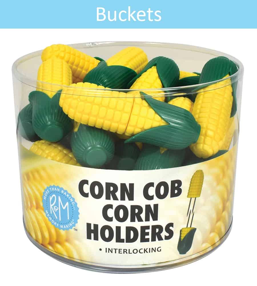 corn cob buckets
